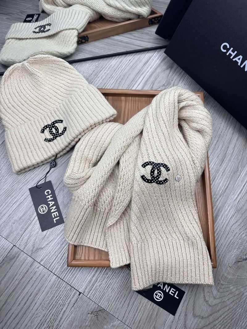 Chanel Caps Scarfs